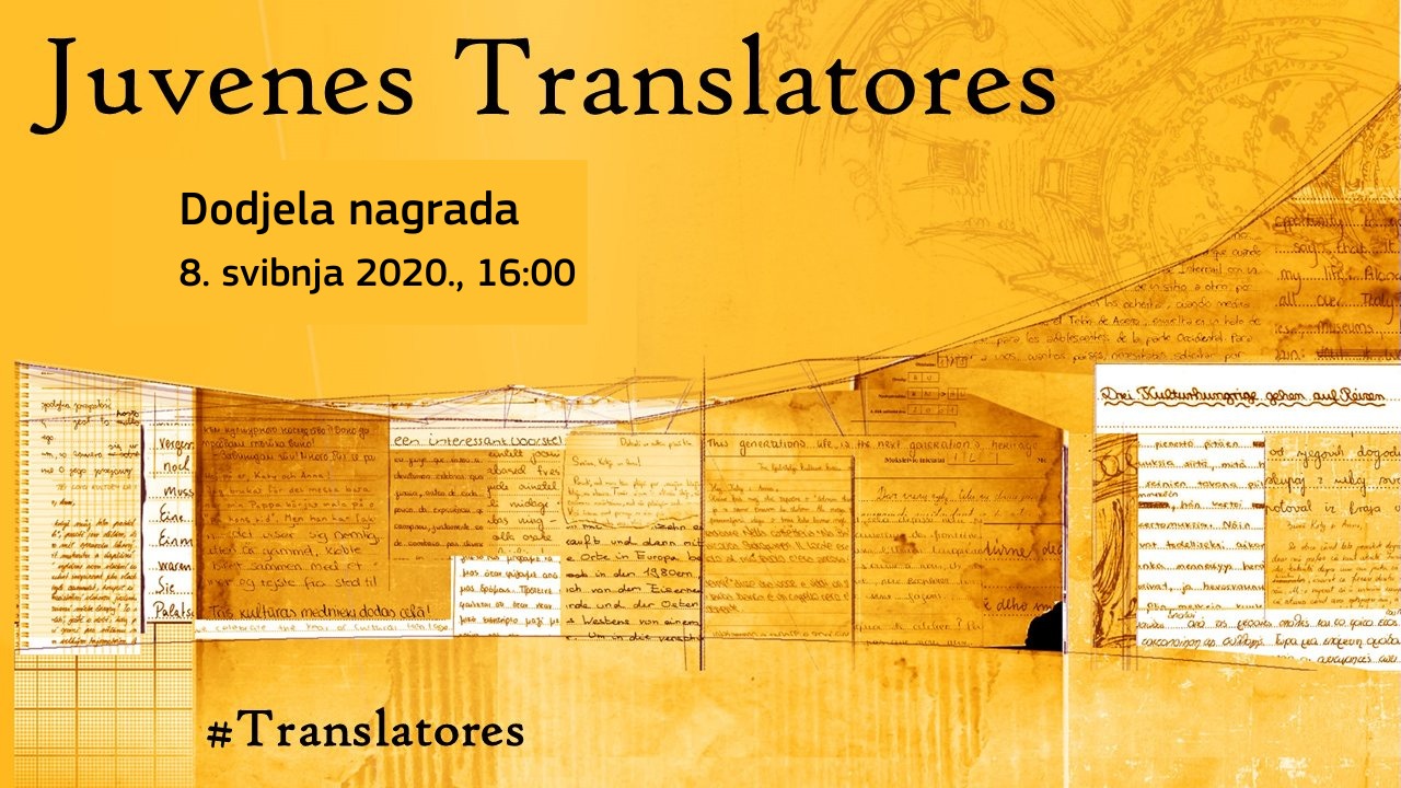 Juvenes translatores: dodjela nagrada najboljim europskim mladim prevoditeljima