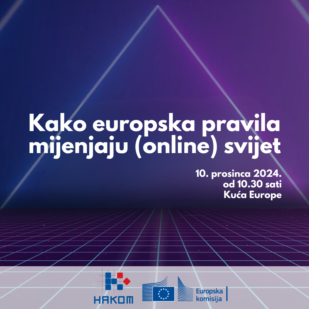 (R)evolucija digitalnih usluga: kako europska pravila mijenjaju (online) svijet