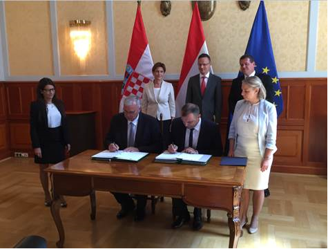 Potpisan Memorandum o razumijevanju o dvosmjernom plinovodu između Mađarske i Hrvatske