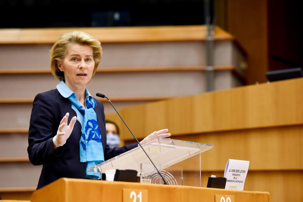 Govor predsjednice Ursule von der Leyen na plenarnoj sjednici Europskog parlamenta o novom VFO-u, vlastitim izvorima sredstava i planu oporavka