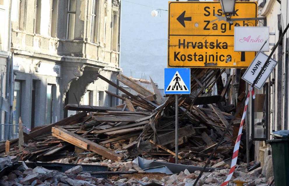 Potres u središnjoj Hrvatskoj i Zagrebu