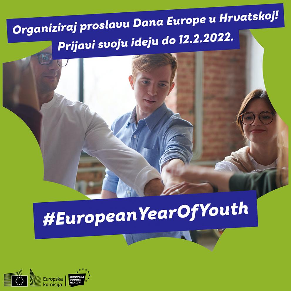 Otvoren natječaj za organizaciju proslave Dana Europe u Hrvatskoj