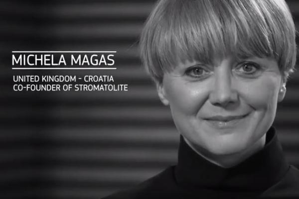 Michela Magas, prva nagrada Žena inovatorica