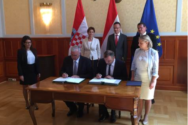 Potpisan Memorandum o razumijevanju o dvosmjernom plinovodu između Mađarske i Hrvatske