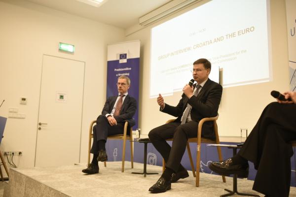 U Kući Europe u Zagrebu održan seminar za medije o ulasku Hrvatske u europodručje